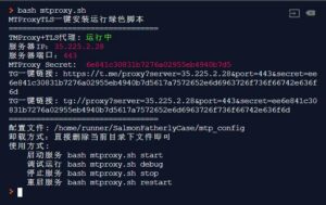 MTProxy TLS 稳定不被墙一键安装脚本